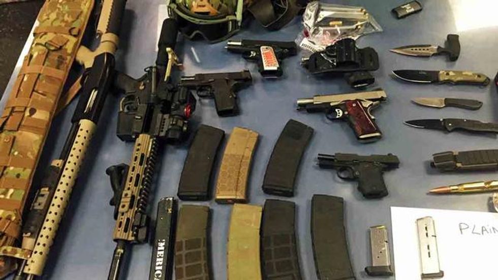 Trio With Long Rifles, Handguns Arrested Near Holland Tunnel Entrance Outside New York City 