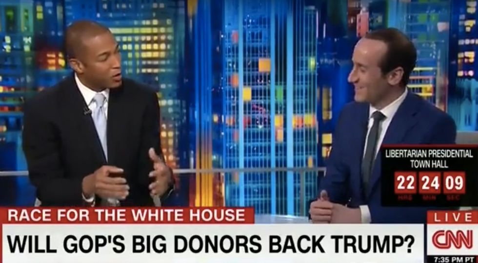 CNN Host Chastises Trump Adviser on Candidate's Fundraising: 'Don’t Come on and Be Smug and Cute and Try to Lie to Me\