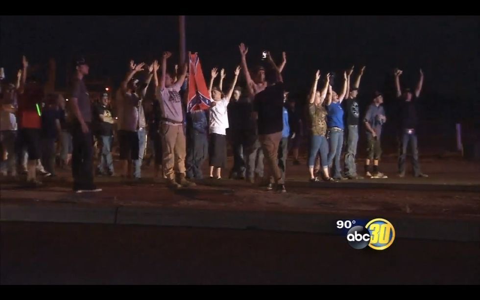 Fatal Police Shooting of Unarmed Teenager in Fresno Sparks ‘White Lives Matter’ Protest