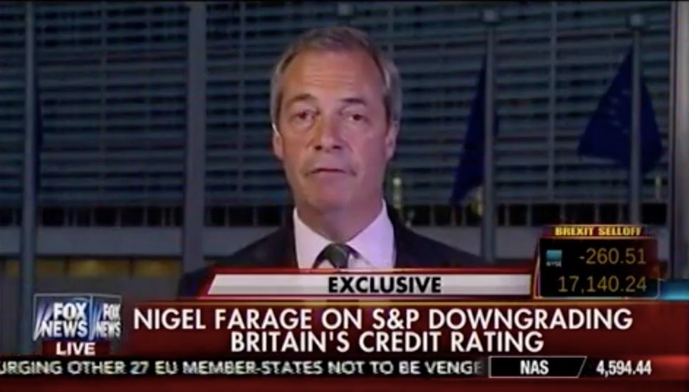 Brexit Leader Nigel Farage: Putin 'Behaved in a More Statesmanlike Manner Than' Obama Following EU Vote