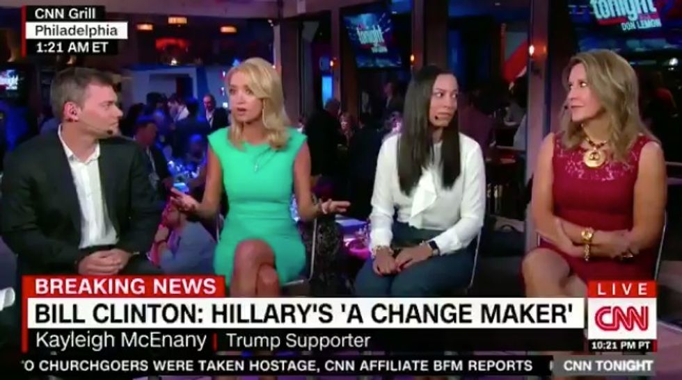 CNN Commentator’s Dramatic Eye Roll Directed at Pro-Trump Conservative Caught on Camera