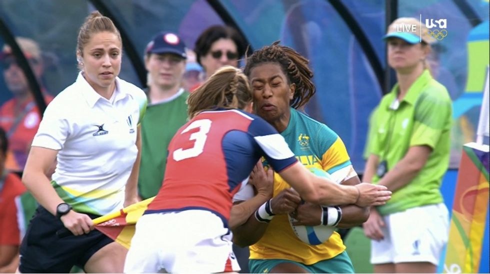 USA’s Kathryn Johnson Delivers Savage Head-to-Head Hit in Women’s Rugby Match — See It in Slow-Mo