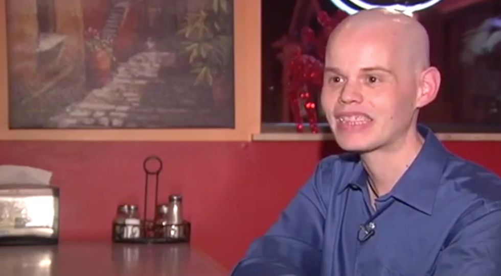 Cancer patient wins year of free pizza. But what he does with it is truly amazing.