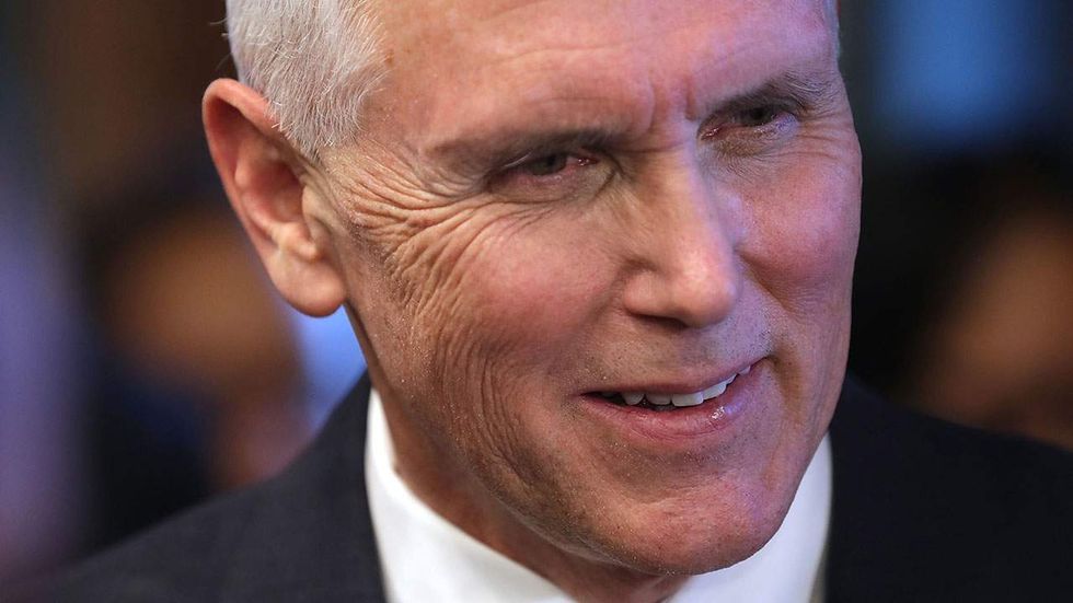 Petulant grads walk out on Pence