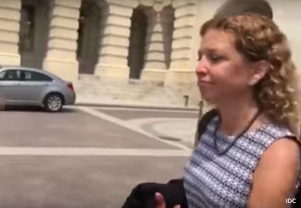 Wasserman Schultz confronted over accusations she tried to shutdown probe. Her response says it all.