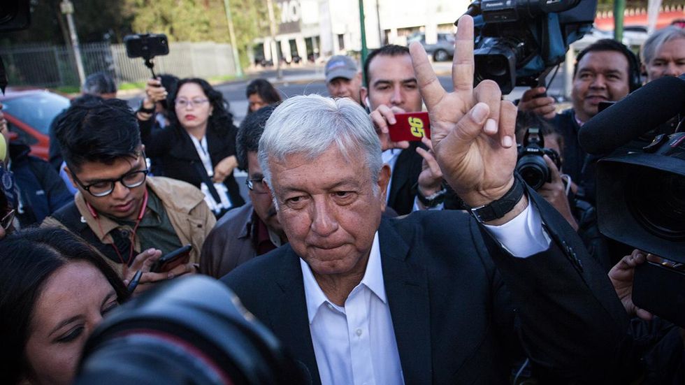 Anti-establishment leftist Andres Manuel Lopez Obrador poised to become Mexico's new president