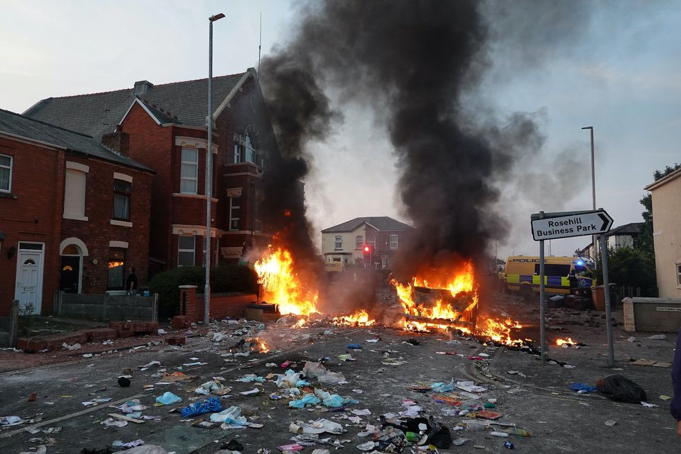 Rioting erupts outside UK mosque after police rule out terrorism in horrendous, lethal knife attack on girls at dance class