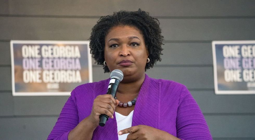 Top Georgia official lands knockout blow after Stacey Abrams gets mad when CNN anchor calls her out for election denialism