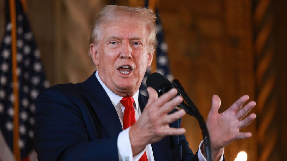 Trump surprises with unique defense of Biden while speaking directly to media — and it's not good for Kamala Harris