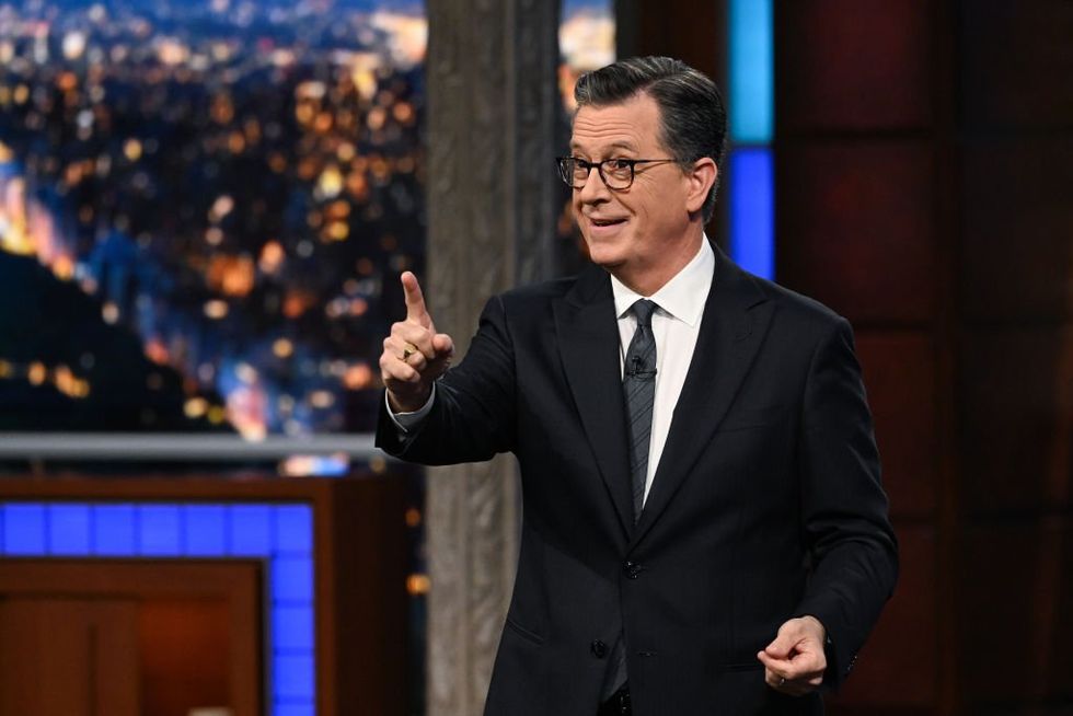 Colbert slays fans with 'CNN reports news' gag