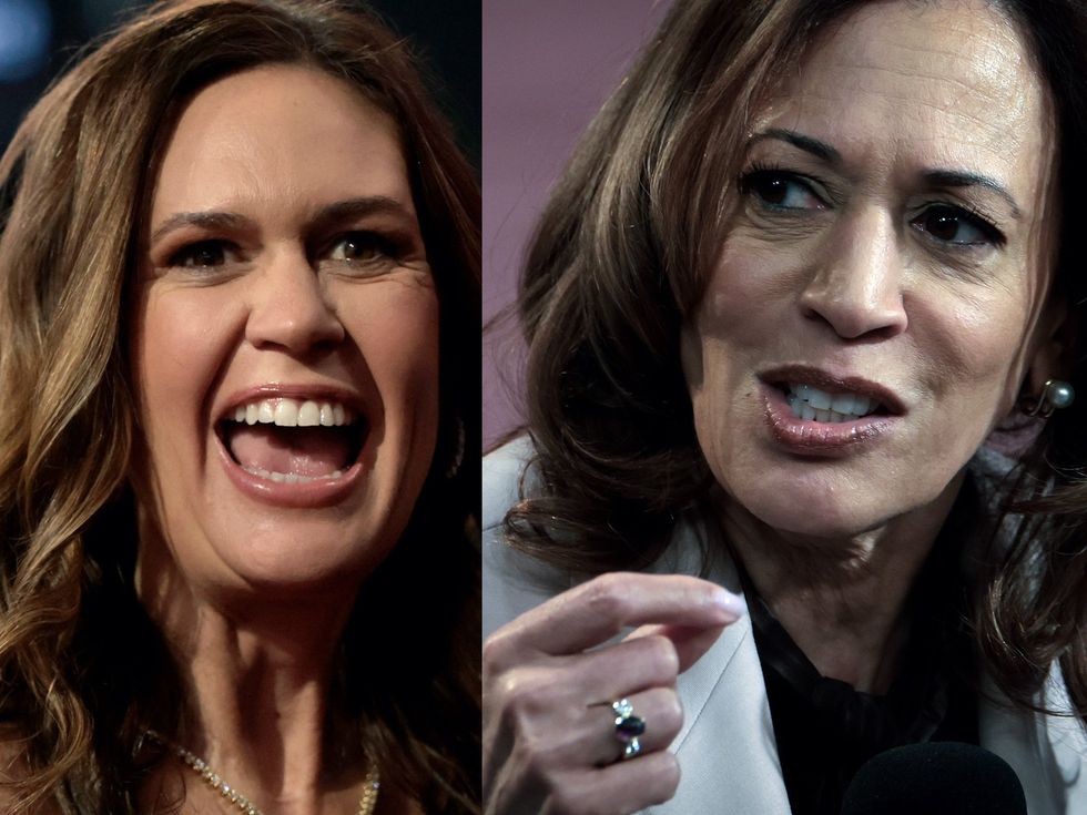 Outrage ensues after Sarah Huckabee Sanders criticizes Kamala Harris for not having biological children