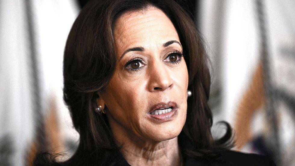 Watch Kamala Harris’ EPIC nosedive when teleprompter malfunctions: 'So 32 days. 32 days … all right, 32 days.'