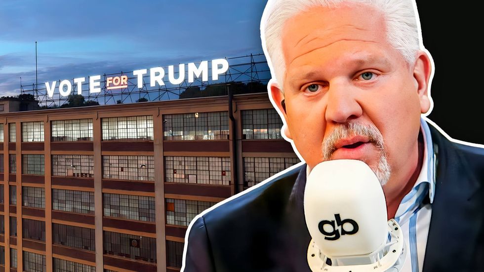 Giant 'Vote for Trump' sign sparks unifying frenzy in Upstate New York, Democratic owner tells Glenn Beck