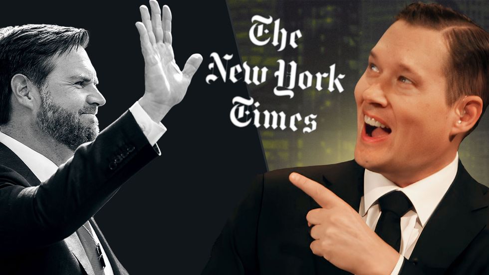 JD Vance DEMOLISHES NY Times’ bias in new interview