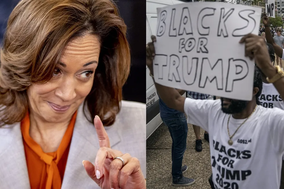 After promising 'Opportunity Agenda' for black men, Harris campaign says program will be open to all races