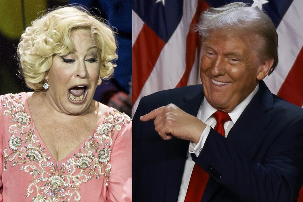 Bette Midler deactivates her X account after joking she'd drink drain cleaner if Trump won the election