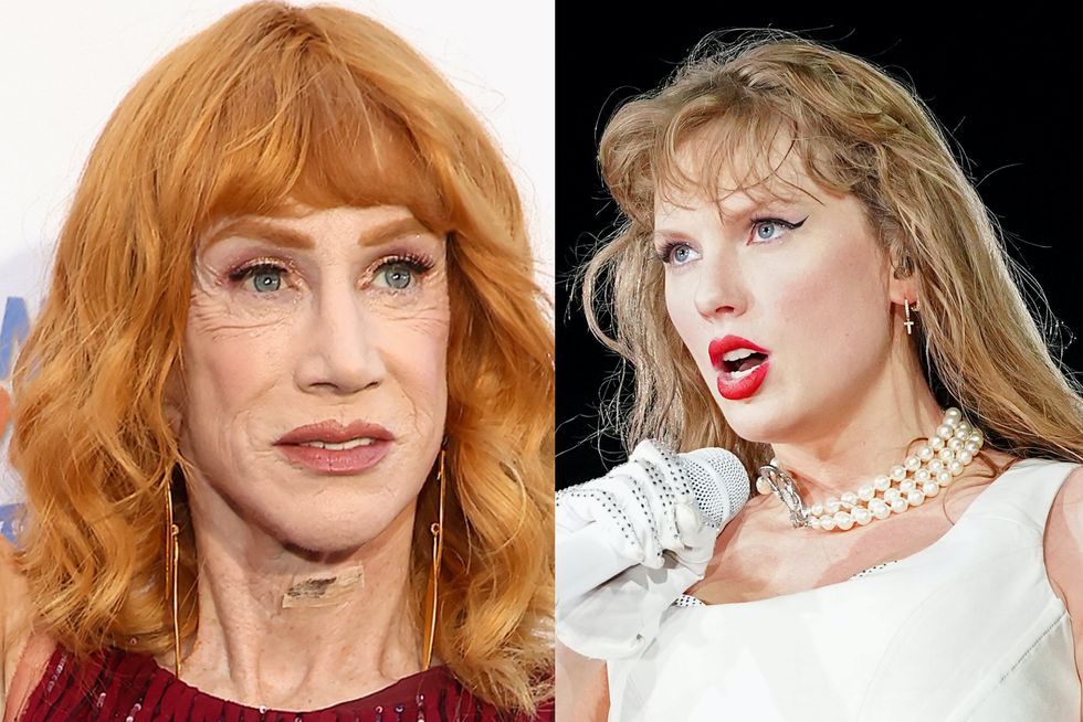 'Shocked and crushed' Kathy Griffin blames Taylor Swift for Kamala Harris' devastating loss