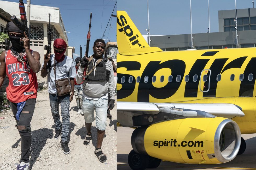 Spirit Airlines plane hit with gunfire while landing in Haiti; one person injured