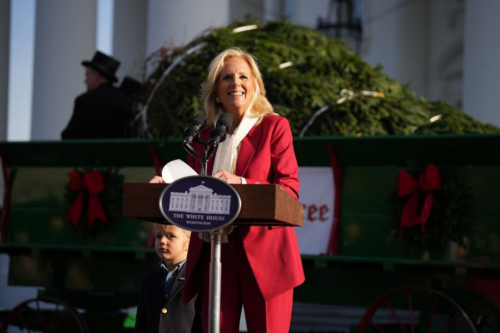 Jill Biden story about White House Christmas tree gets fierce ridicule from social media