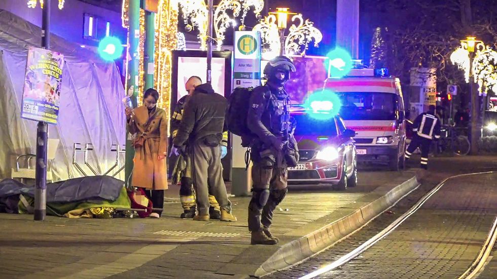 At least 2 dead, 60 injured in mass attack at Christmas market in Germany; suspect is doctor originally from Saudi Arabia