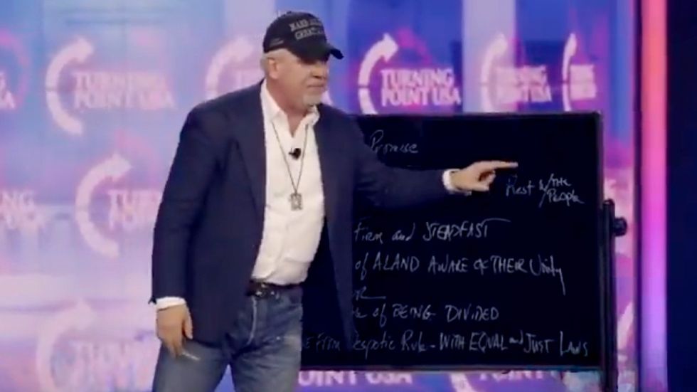 ‘Incapable of being divided’: Glenn Beck breaks down the importance of the Pledge of Allegiance at AmericaFest