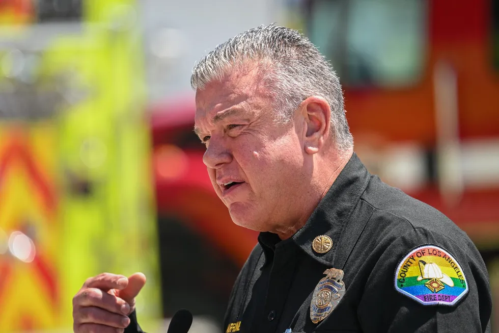 LA fire chief begging homeless people to stop lighting fires during wildfire disaster gets hit with online backlash