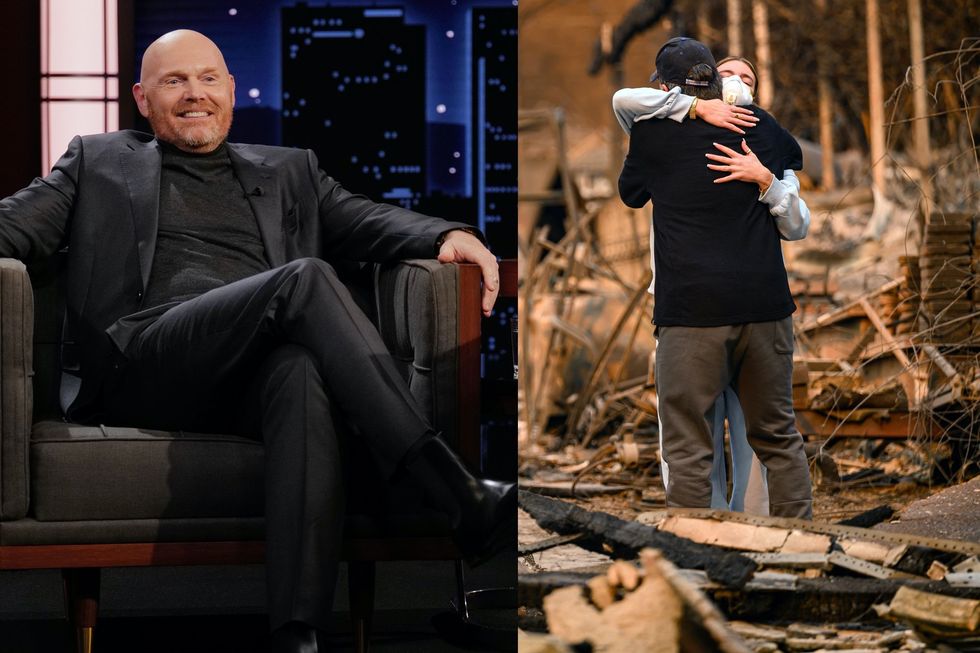 Bill Burr defends response to California wildfires from 'f***ing lunatic' critics online: 'Everybody did a good job!'