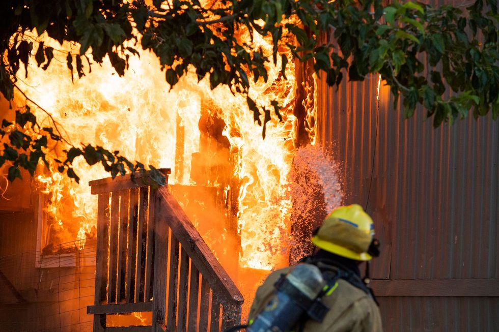 Homeless couple's fight over meth pipe allegedly led to fire at once-glamorous Las Vegas condo