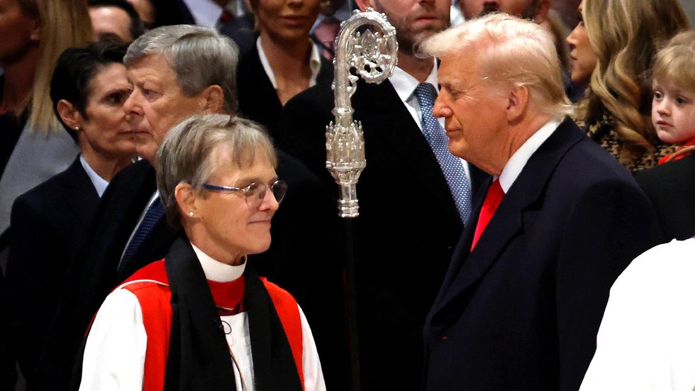 SCANDAL: A witch presides over the National Cathedral