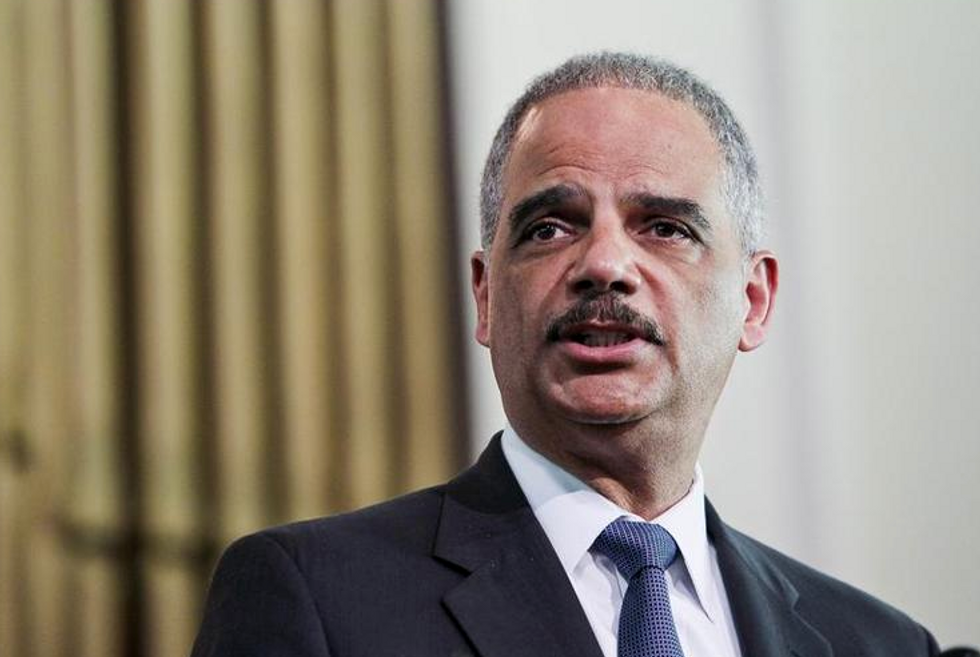 Eric Holder Blasts 'Damn Punk' for Shooting of Two Police Officers in Ferguson