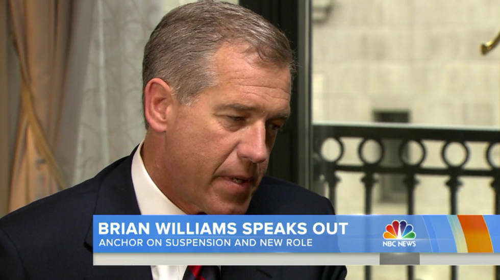 Brian Williams: It Was My Ego That Made Me Say Things That Weren't True