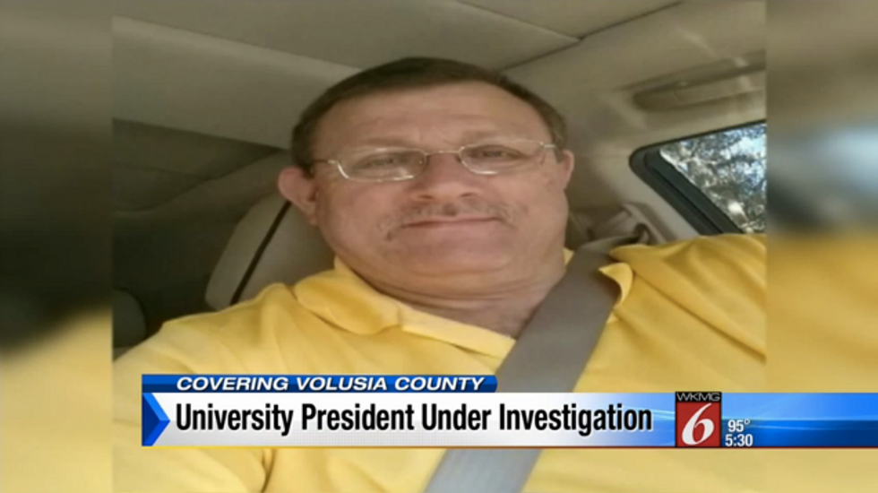 University President Was Robbed and Carjacked — but Now He's the One in Trouble