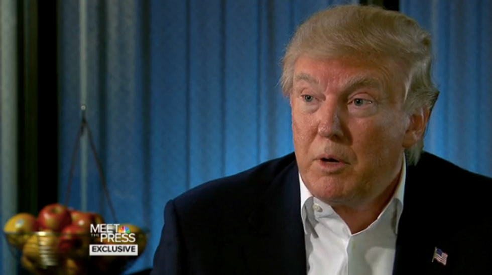 Donald Trump Says It Will Be a 'Miracle' If Hillary Can Continue With Campaign Throughout Email Scandal