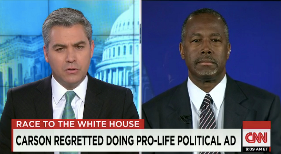 Ben Carson Credits Slavery to Changing His Opinion on Abortion