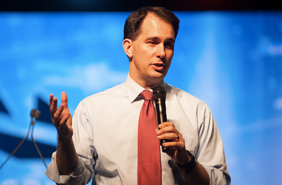 Scott Walker: We've Had a 'Vacuum in Leadership' From Obama in Defending Police