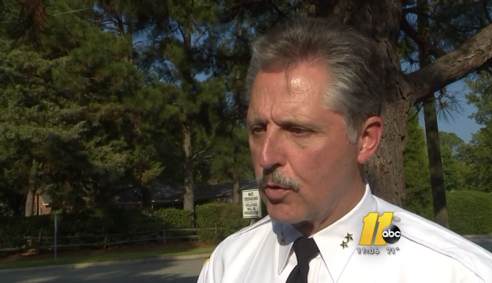 North Carolina Police Chief Has a Message For Whoever Left a 'Racist' Flyer In His Lawn: 'When You Try to Intimidate Me I Take It Seriously