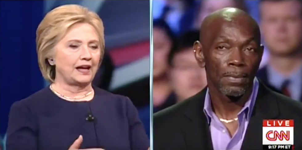 Hillary Clinton Confronted on Death Penalty by Man Who Spent 39 Years on Death Row for Crime He Didn't Commit — Watch Her Revealing Answer