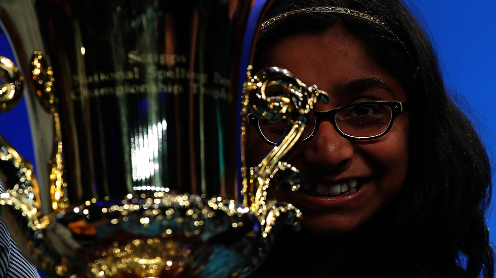 An individual wins the National Spelling Bee for the first time in 4 years