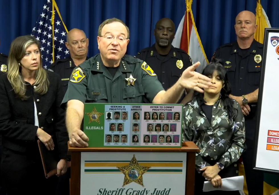 Firebrand Florida sheriff blasts Biden-Harris open border after human trafficking op nets 25 illegal aliens, Disney employee