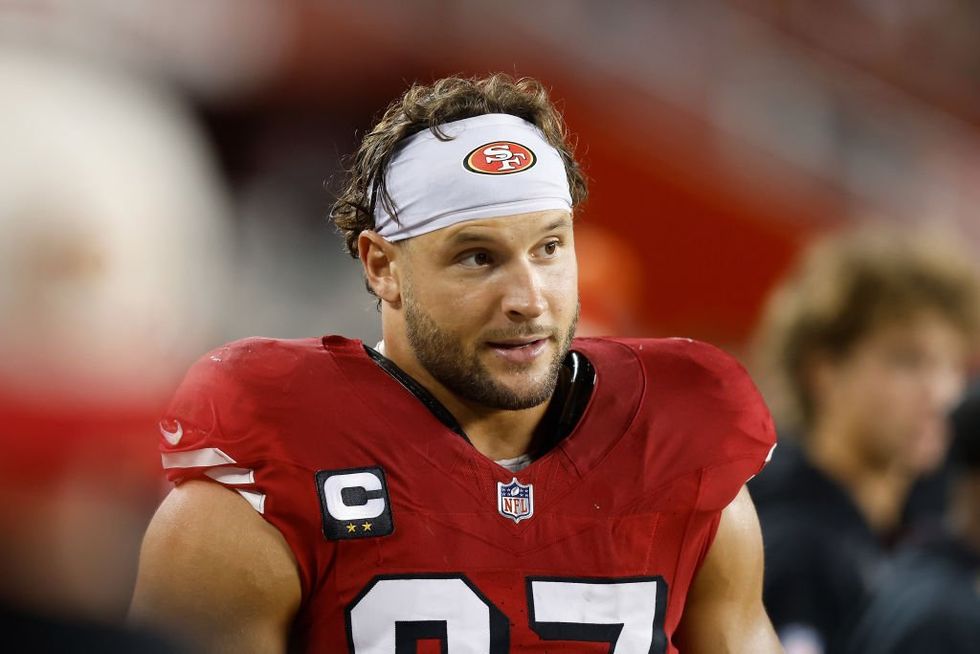 'It was well worth it': 49er Nick Bosa doesn't regret risking fines by wearing a MAGA hat on the field