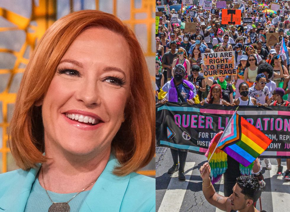 Jen Psaki scolds Democrats who dare to defy transgender agenda