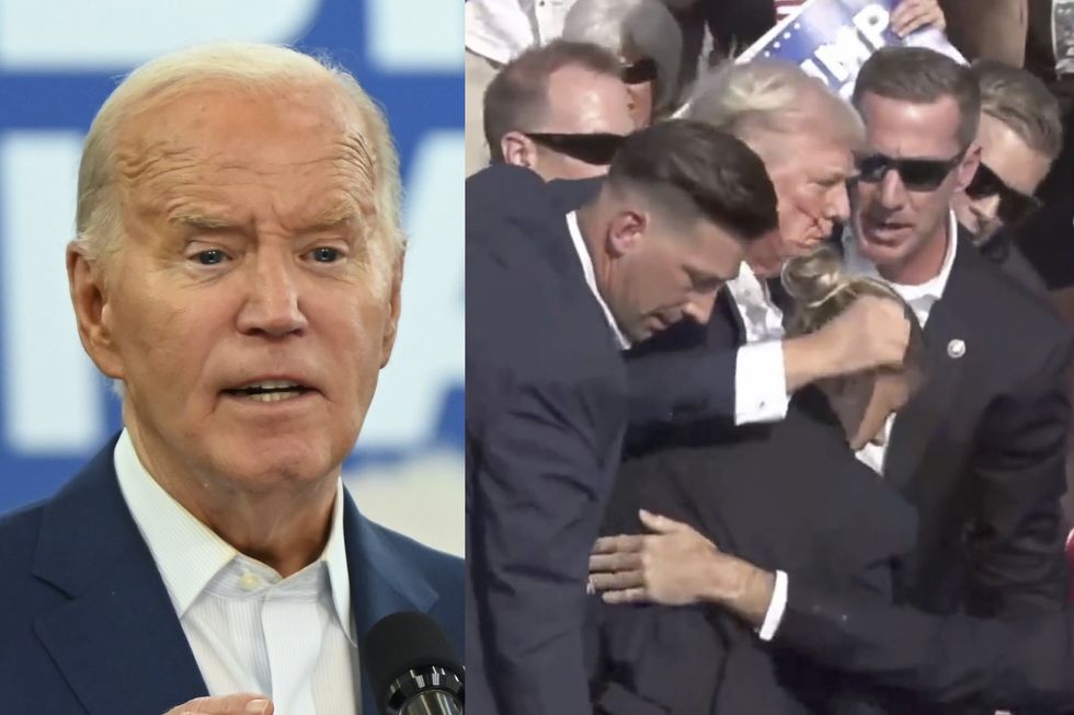 Joe Biden condemns assassination attempt on Trump: 'I’m praying for him and his family'