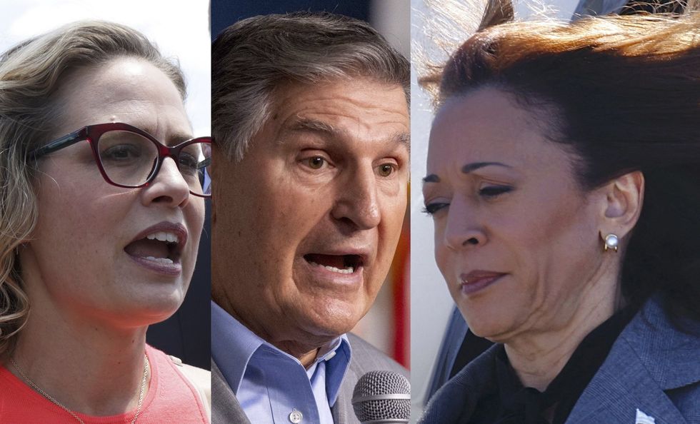 Joe Manchin says new policy from Kamala Harris may basically 'destroy our country'; Sinema calls it 'absolutely terrible'