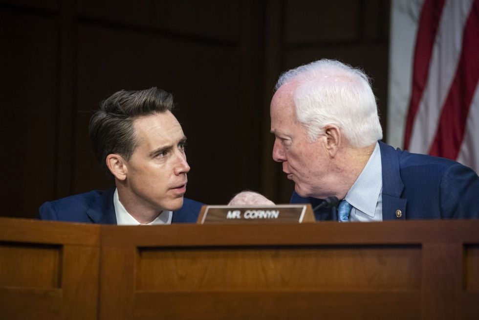 Josh Hawley makes surprising endorsement for McConnell successor