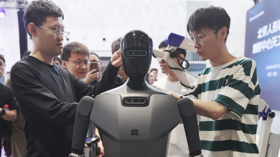 Man vs. machine: Chinese robots will compete against humans in Beijing half-marathon