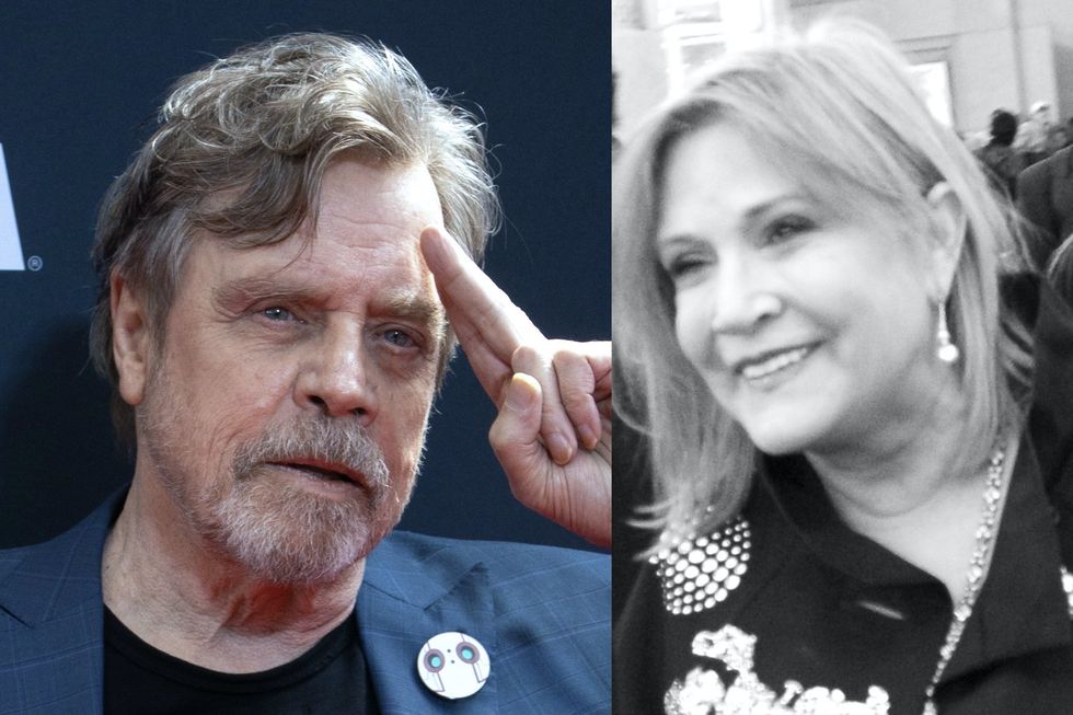 Mark Hamill nailed with swift backlash after injecting politics into birthday of Carrie Fisher, 8 years after her death