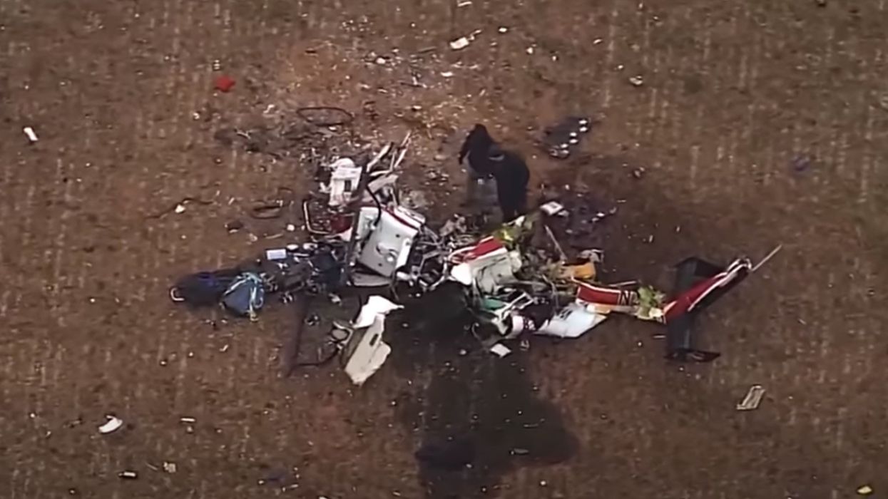 Medical helicopter crashes in Oklahoma — killing all 3 on board — after dropping patient off at hospital