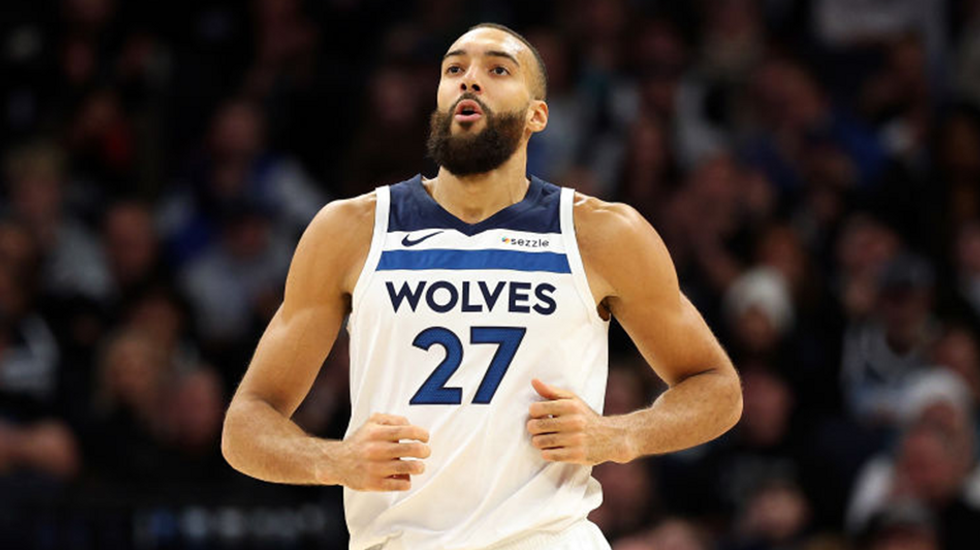 Minnesota Timberwolves narrowly avoid disaster as piece of jumbotron falls and nearly hits Rudy Gobert