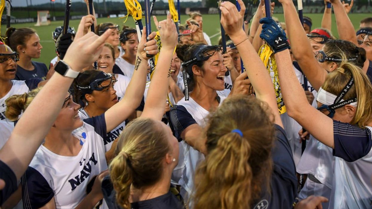 Navy women's lacrosse team goes viral for pro-America locker room video fans can't get enough of