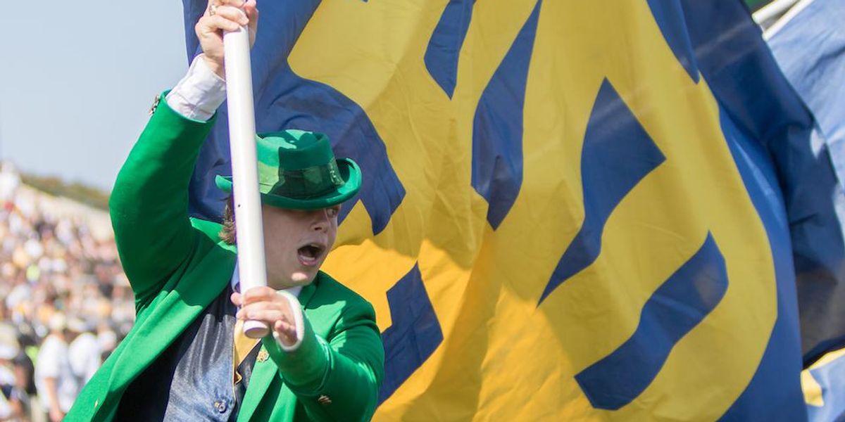 Notre Dame scoffs at 'Fighting Irish' leprechaun's inclusion in 'most  offensive' mascot survey - Washington Times